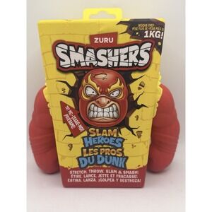 ZURU SMASHERS Orange Gorilla SLAM HEROES Sand Filled Figure Stretch Throw Smash